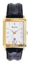 Bulova Straps Gold Tone White Dial Bulova Straps Gold Tone White Dial