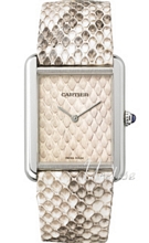 Cartier Tank Solo Beige Dial Phyton Strap Cartier Tank Solo Beige Dial Phyton Strap