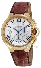 Cartier Ballon Bleu Silver, Guilloche Dial Croco Strap Cartier Ballon Bleu Silver, Guilloche Dial Croco Strap