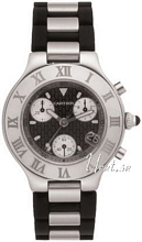 Cartier 21 Must Grey Dial Chronograph Cartier 21 Must Grey Dial Chronograph