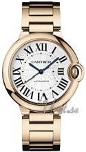 Cartier Ballon Bleu Rose Gold Silver Dial