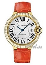 Cartier Ballon Bleu Yellow Gold Silver Dial