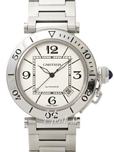 Cartier Pasha Silver Dial Braclet