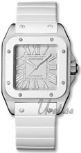 Cartier Santos 100 Steel Silver Dial
