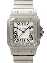 Cartier Santos de Cartier Silver Guilloche Bracelet XL Cartier Santos de Cartier Silver Guilloche Bracelet XL