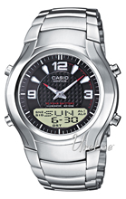 Casio Svart/St�l �40 mm