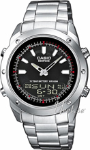 Casio Svart/St�l �45.5 mm