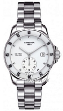 Certina DS First Lady Vit/Stål Ø35 mm Certina DS First Lady Vit/Stål Ø35 mm
