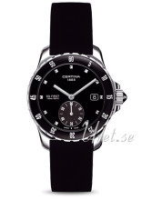 Certina DS First Lady Ceramic Small Second Svart/Gummi Ø34.8 mm Certina DS First Lady Ceramic Small Second Svart/Gummi Ø34.8 mm