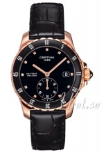 Certina DS First Lady Svart/Läder Ø35 mm Certina DS First Lady Svart/Läder Ø35 mm