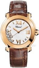 Chopard Happy Sport Rose Gold White Dial