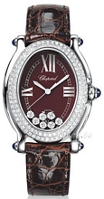Chopard Happy Sport White Gold R�d Dial