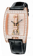 Corum Golden Bridge Full Pavé Rose Gold Diamond Dial Corum Golden Bridge Full Pavé Rose Gold Diamond Dial