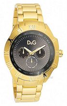 Dolce & Gabbana D&G Chamonix Black Dial Bracelet