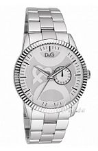 Dolce & Gabbana D&G Twin Tip Silver Dial Bracelet Dolce & Gabbana D&G Twin Tip Silver Dial Bracelet