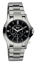 Dolce & Gabbana D&G Texas Black Dial Bracelet
