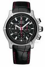 Ebel 1911 BTR Steel Black Dial