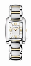Ebel Brasilia Yellow Gold/Steel White Dial