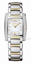 Ebel Brasilia Yellow Gold/Steel White Dial