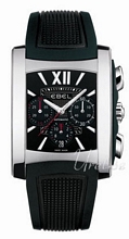 Ebel Brasilia Steel Black Dial