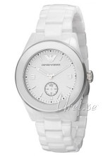 Emporio Armani Ceramic Vit/Keramisk �39 mm