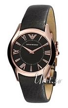 Emporio Armani Super Slim Svart/L�der �35 mm