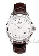 Glash�tte Original Senator Panorama Date Silver Dial