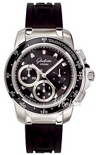 Glash�tte Original Sport Chronograph Black Dial Rubber