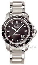Glash�tte Original Sport Panorama Date Black Dial Brac