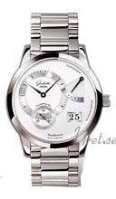 Glash�tte Original PanoReserve Steel Silver Dial