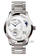 Glash�tte Original PanoMaticLunar Steel Silver Dial