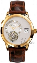 Glash�tte Original PanoMaticTourbillon Rose Gold Silver Dial
