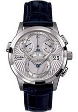 Glash�tte Original PanoMaticChrono Platinum Silver Dial