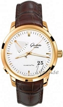 Glash�tte Original Senator Auf Und Ab Rose Gold Silver Dial
