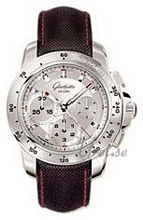 Glash�tte Original Sport Evolution Chronograph Steel Silver Dial