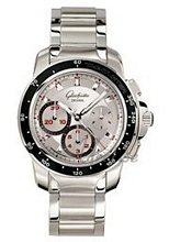Glash�tte Original Sport Evolution Chronograph Steel Silver Dial