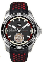 Glash�tte Original Sport Evolution Impact Tourbillon Steel Black