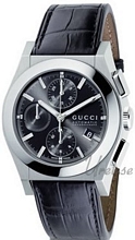 Gucci Pantheon Chronograph Steel Black Dial Gucci Pantheon Chronograph Steel Black Dial