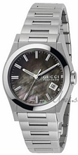 Gucci Pantheon Medium Steel MOP, Black Dial Gucci Pantheon Medium Steel MOP, Black Dial