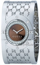 Gucci Twirl Steel Brown Dial Gucci Twirl Steel Brown Dial