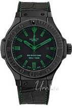 Hublot BB King All Black Svart/L�der �48 mm