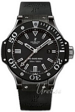 Hublot BB King Ice Bang Svart/Gummi �48 mm
