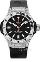 Hublot BB King Jewellery Svart/Gummi �48 mm