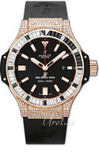 Hublot BB King Jewellery Svart/Gummi �48 mm
