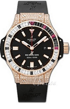 Hublot BB King Jewellery Svart/Gummi �48 mm