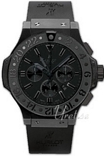 Hublot BB King GMT Svart/Gummi �48 mm