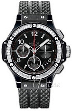 Hublot Big Bang Black Magic Svart/Gummi �41 mm