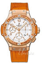 Hublot Tutti Frutti Gold Vit/Läder Ø41 mm Hublot Tutti Frutti Gold Vit/Läder Ø41 mm
