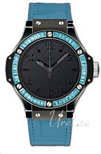 Hublot Tutti Frutti Black Svart/Läder Ø38 mm Hublot Tutti Frutti Black Svart/Läder Ø38 mm