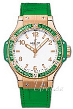 Hublot Tutti Frutti Gold Vit/Läder Ø38 mm Hublot Tutti Frutti Gold Vit/Läder Ø38 mm